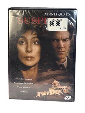 Suspect DVD Movie Starring Cher & Dennis Quaid Factory Sealed